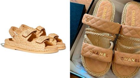 ugly chanel sandals|chanel sandals real real.